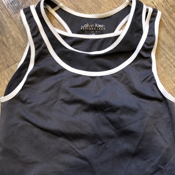 Calvin Klein Performance Dry Fit‎ Razor Back Tank - Picture 2 of 7